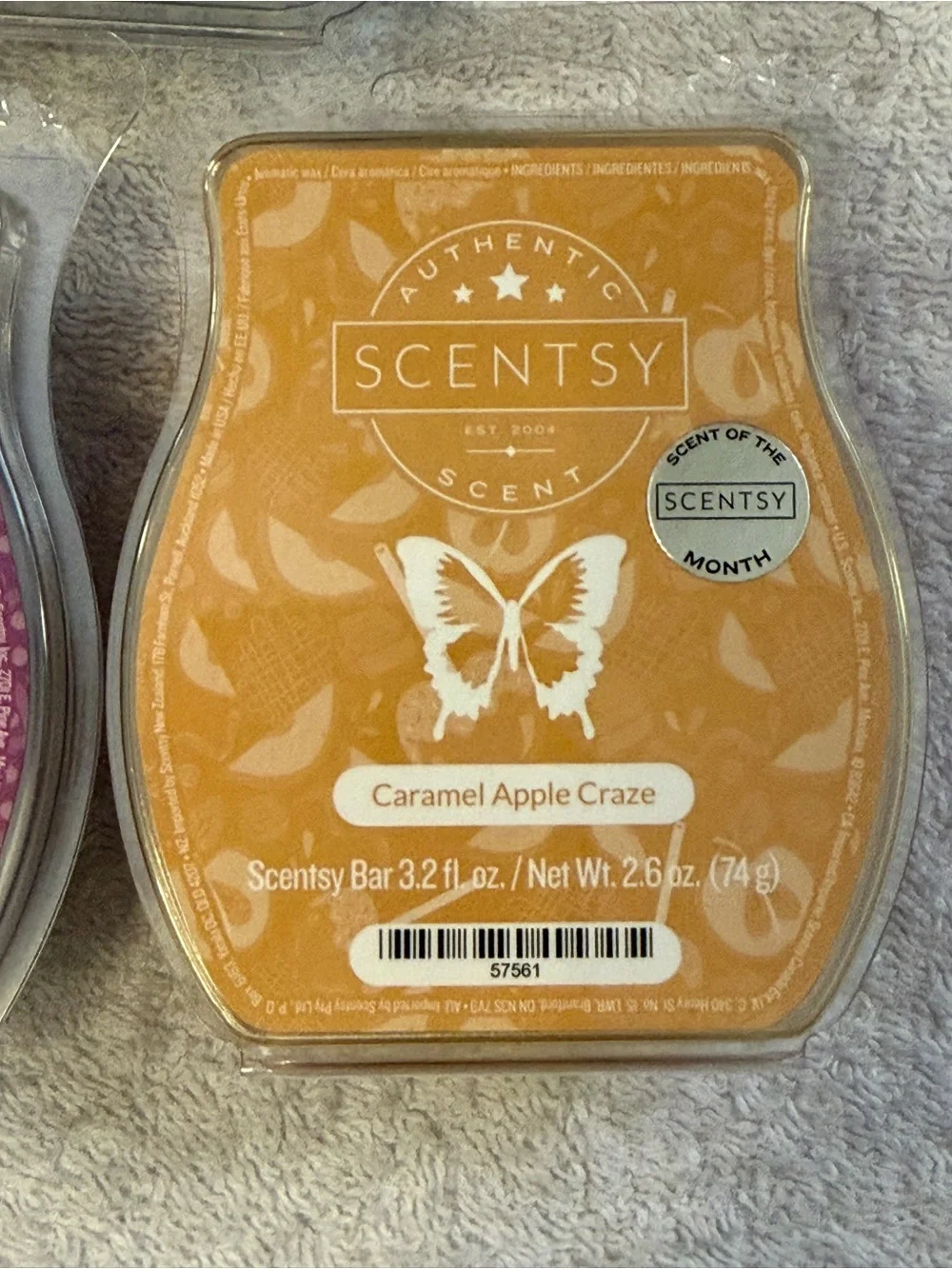 NWT RETIRED Scentsy Wax Bar Set Apple Raspberry Strawberry Cranberry Summer Rain